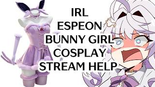 Don't Watch - Espeon Bunny Girl Cosplay FULL VOD