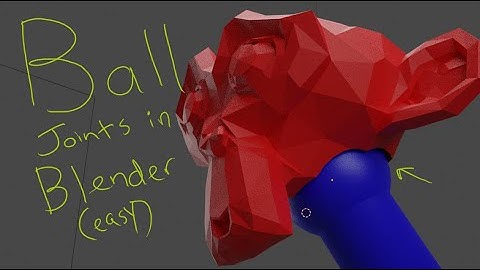 Ball Joints in Blender (EASY) - Blender 3.0+ for 3D Printing