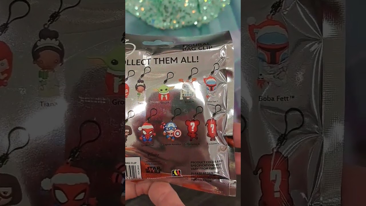 Disney 100 Years of Wonder Christmas Mystery Bag Clips at Target The Little Mermaid, Toy Story