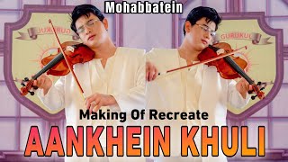 MAKING OF RECREATE AANKHEIN KHULI - VINA FAN - TAYANG LEBARAN 10-04-2024