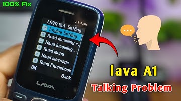 Lava A1 Josh Voice Command Problem Fix || Mobile Number Read Problem #lava