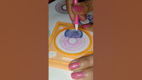 How to make Spirograph at Home #short #spirograph #trending #ytshorts #youtube #spirographartsworld