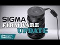 Sigma USB Dock Lens Firmware update | TUTORIAL