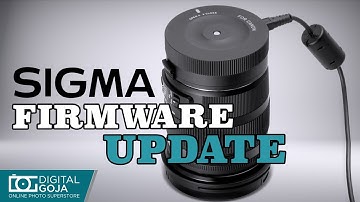 Sigma USB Dock Lens Firmware update | TUTORIAL