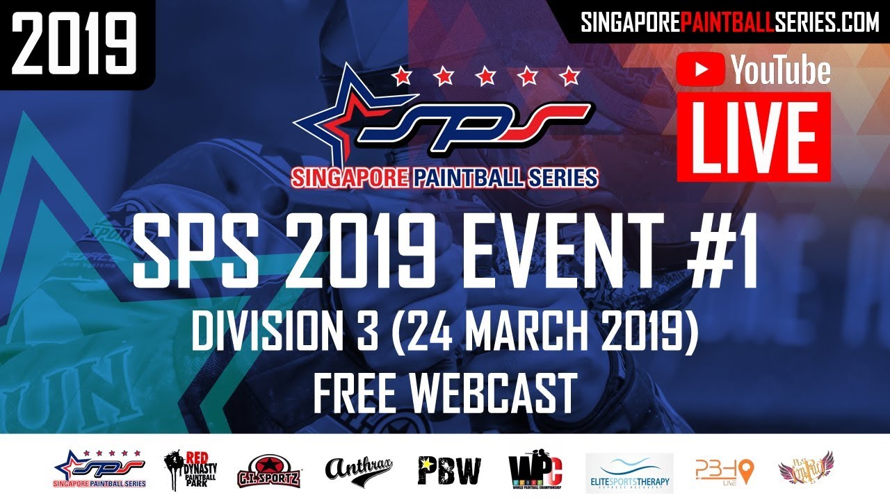 Singapore Paintball Series 2019 Event 1 Division 3 YouTube