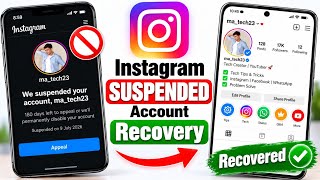 Information We Suspended Your Account Instagram | How To Recover Suspended Instagram Account Guide