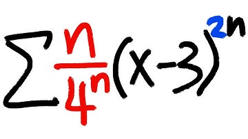 How to find the radius and interval of convergence of a power series