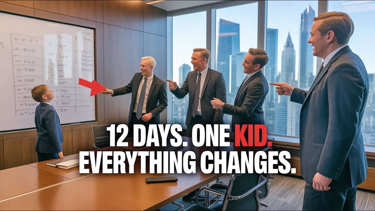 “ONLY 12 DAYS TO CHANGE EVERYTHING: A CHILD'S INCREDIBLE SOLUTION SHOCKS A SKEPTICAL MILLIONAIRE!”