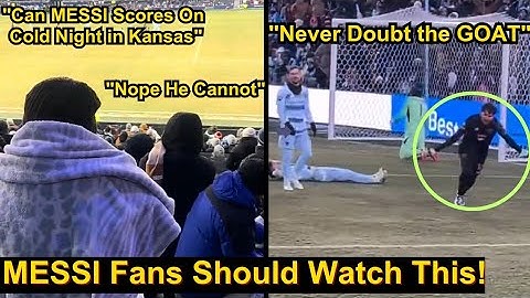 Unseen Footage Captured MESSI Silenced a Fan Who Said "He Can't Score in Cold Weather"