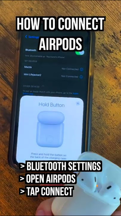 How to Connect Airpods to iPhone
