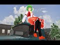 Touhou mmd aunty yuuka