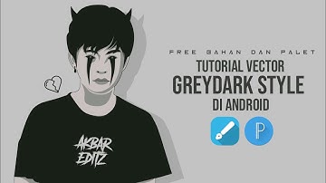 Tutorial vector simpel Style GreyDark || Infinite Design