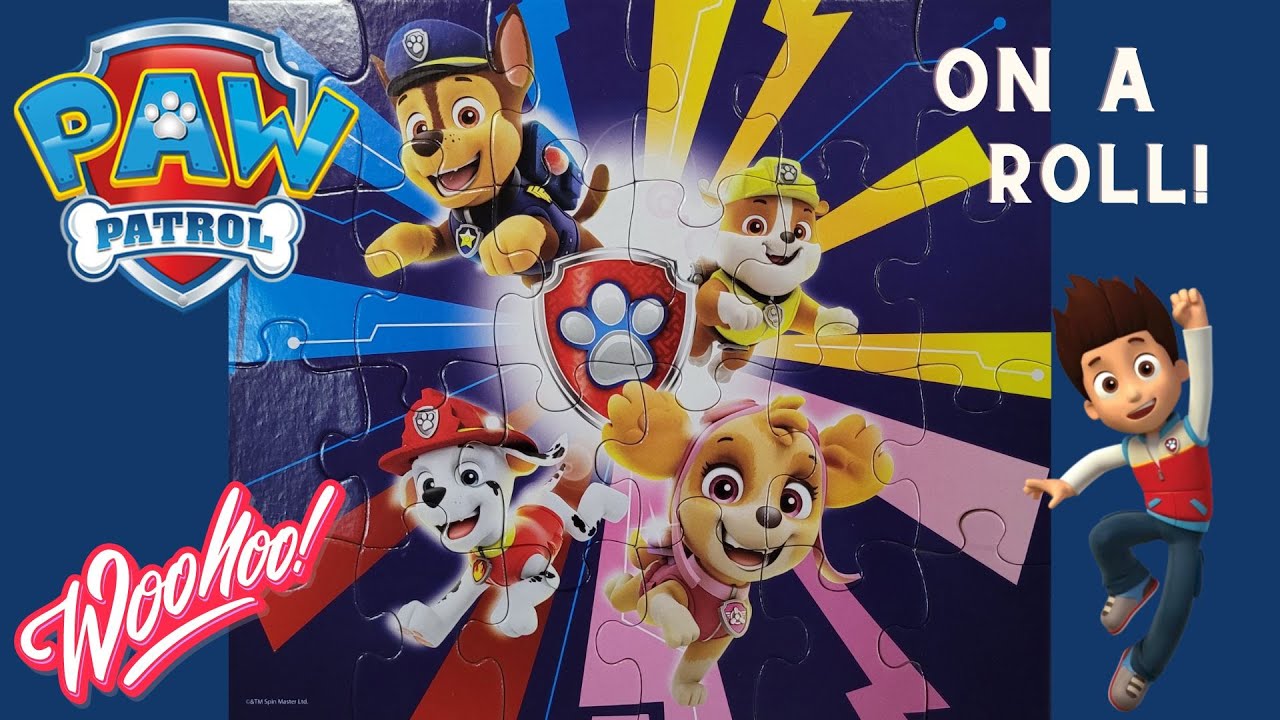Paw Patrol 24 Pieces Puzzle - YouTube