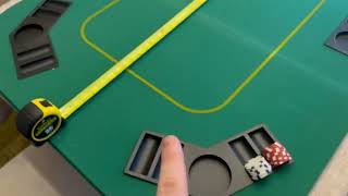 Trademark Deluxe Texas Holdem Folding Poker Table Top Review screenshot 5