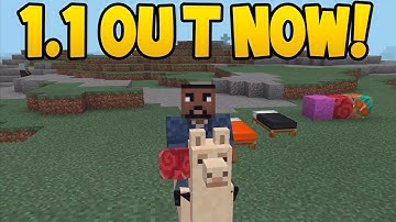 Minecraft Pocket Edition - 1.1 Update! - OUT NOW! / All New Features