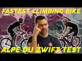 THE FASTEST CLIMBING BIKE ON ZWIFT - *ALPE DU ZWIFT TEST*