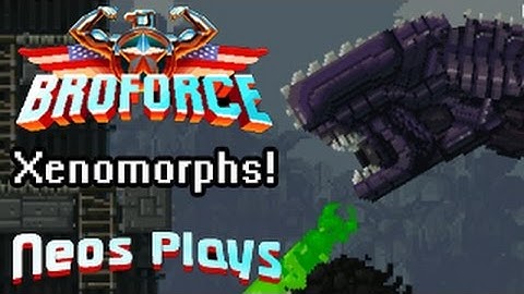 The Aliens Have Arrived! Broforce!