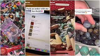 PACKING  CRYSTAL ORDERS | CRYSTAL BUSINESS | CRYSTAL TIK TOK