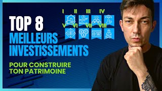 TOP 8 des meilleurs investissements (rentables & passifs)