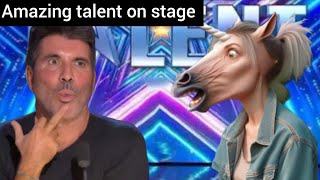 Horror scenes created at America's got talent and judges escaped from that