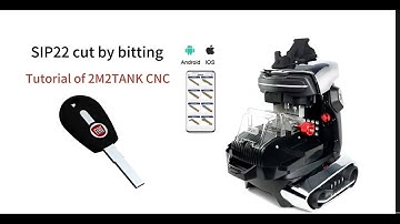 How to Cut SIP22 Keys by Bitting Using the 2M2 Tank II Pro