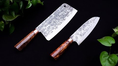 Cận Cảnh Cặp Dao CD01 - Hàng Chuẩn Của HTX Dao Phúc Sen