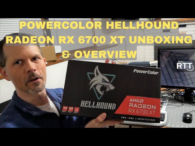 Hellhound AMD Radeon™ RX 6700 XT 12GB GDDR6 - PowerColor