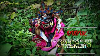 Story wa TAK IKHLASNO fersi Jaranan