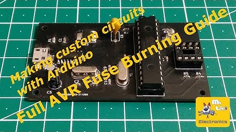 Toolset for generic fuse burning of AVR Microcontrollers, end of 2022