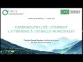 Carboneutralit  comment latteindre  lchelle municipale