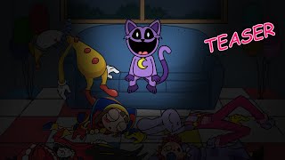 Too late, CATNAP has ARRIVED - Poppy Playtime chapter 3 TEASER - Amazing Digital Circus