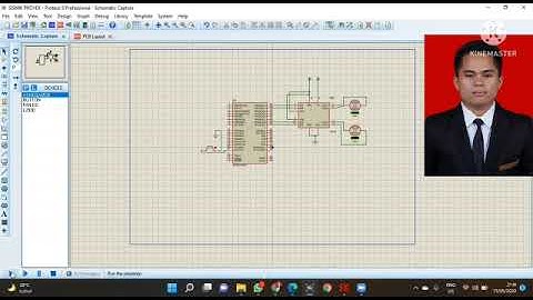 Simulasi Rangkaian Control Motor DC menggunakan Mikrokontroler ATmega 8535 pada Proteus
