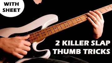 LEARN FAST SLAP TRIPLETS IN 1 Min WITH THIS TRICK/// Bass Lesson
