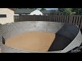 Grain bin pool design