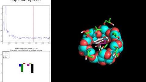 Docking simulation of catechin with 2 hydroxypropyl-β-cyclodextrin