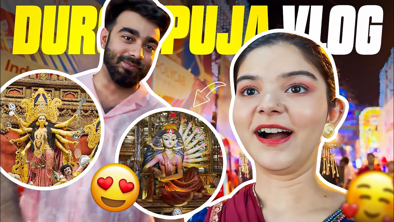 Kolkata Durga Puja experience 2023 😍