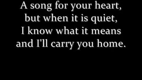 James Blunt -  Carry You Home Lyrics