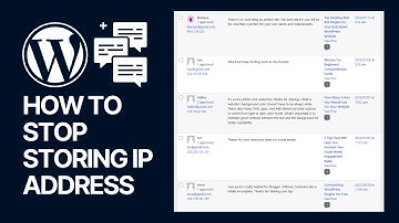 🔒 How to Stop Storing IP Address in WordPress Comments? 💬