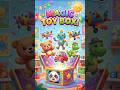 Magic Toy Box Surprise 🎁 | Dancing Toys Song for Toddlers #NurseryRhymes#KidsCartoon#MagicToyBox