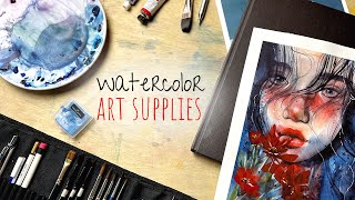 Favorite watercolor art supplies (2022) 🎨
