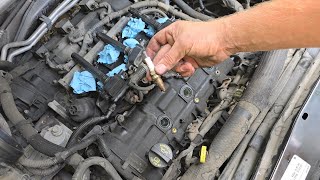 2011 - 2020 Dodge Grand Caravan, Chrysler Town and Country spark plugs & ignition coils replacement 