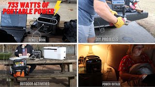 Vector VECLIPS4 Lithium Portable Power Station #powertools #offgrid by Georgia 4Low 397 views 1 year ago 7 minutes, 48 seconds