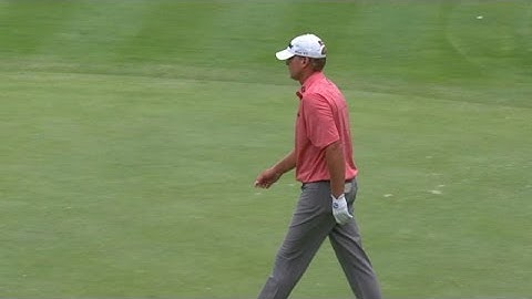 Steve Stricker finishes Round 1 in style at PGA Championship