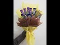 DIY Chocolate Bouquet Tutorial Simple || Jambangan Coklat Bajet dan Mudah