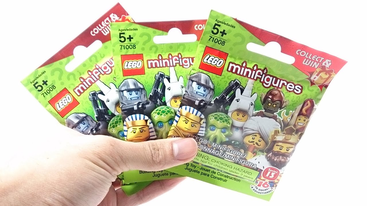 3rd LEGO Minifigures Series 13 Blind Bag Opening! + Codes! - YouTube