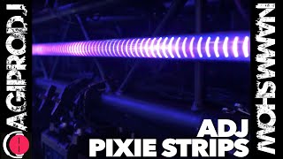 ADJ Pixie Strips Pixel Addressable LED Strips FIRST LOOK - NAMM 2020 | agiprodj.com