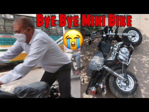 MY NEW MINI BIKE ACCIDENT?? **Papa Ko Lagi Chot**