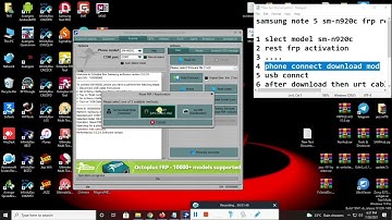 samsung note 5 n920c frp  remove