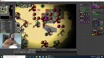 Tibia 7.4 - Imperianic - 2x1 solo mage 15 levels higher