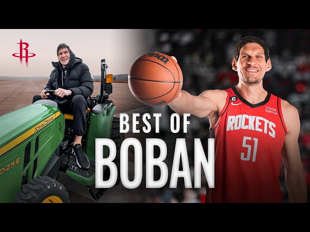 Houston Rockets: Boban Marjanovic NBA's most beloved benchwarmer